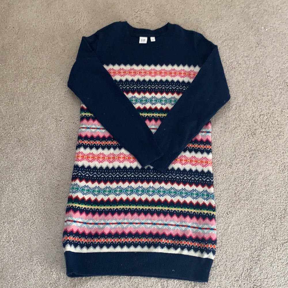 Gap Fairisle sweater dress